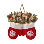 Christmas Crutch Candy Lollipop Gloves Ornaments